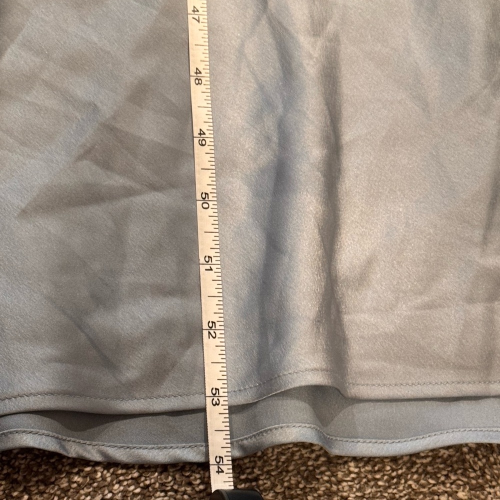Show Me Your MuMu Blue Sheath Maxi Dress Halter Neck - Picture 6 of 6